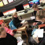 children reading books