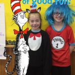 children dressed up for Dr. Suess Day
