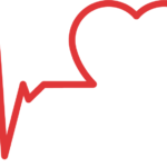 heartbeat with love line